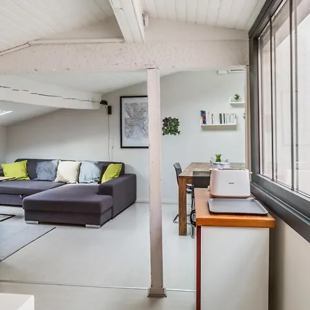 Apartamento Bright And Charming Flat With Ac In Gold Triangle - Welkeys Toulouse